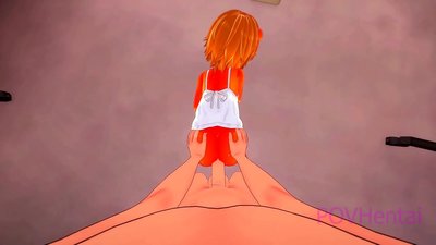 ელემენტარული ფლეიმის მონსტრის გოგონა